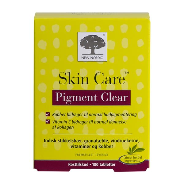 Skin Care Pigment Clear 180 tabletter